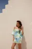 Amira Dress - Magnolia Blue sold by Sabo Skirt