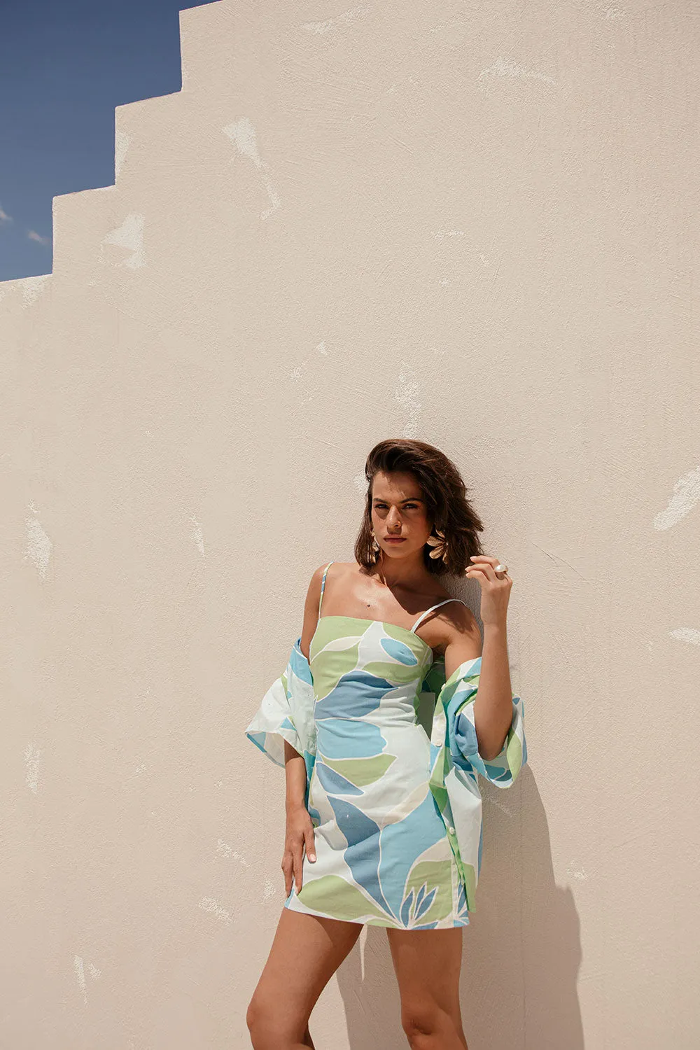 Amira Dress - Magnolia Blue sold by Sabo Skirt product image thumbnail 2