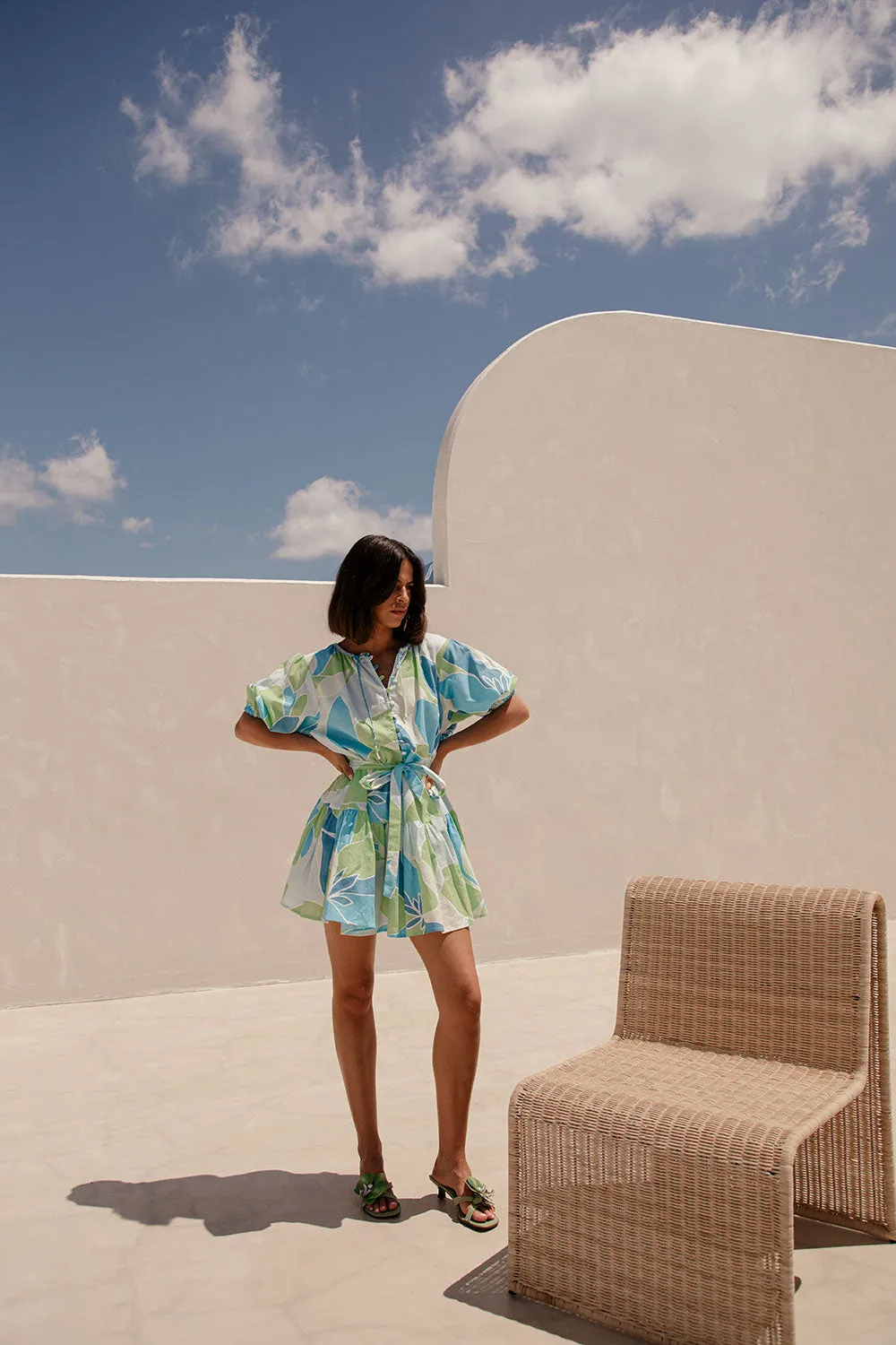 Tenaya Dress - Magnolia Blue sold by Sabo Skirt product image thumbnail 2