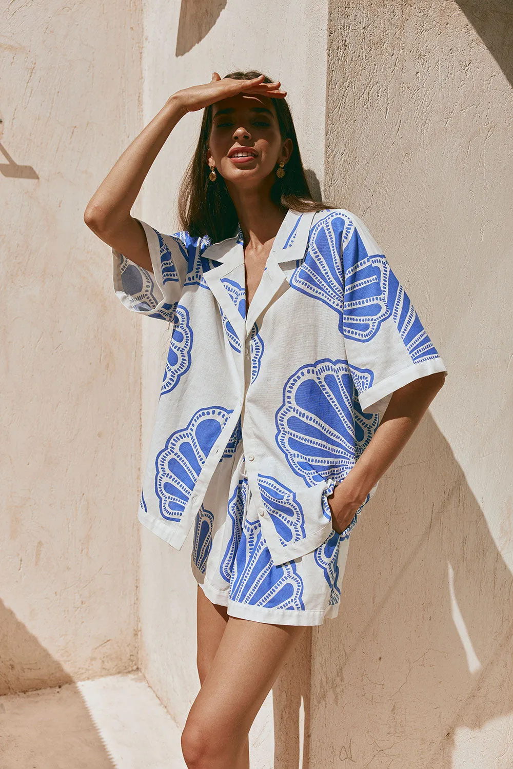 Kara Top - Seashell sold by Sabo Skirt