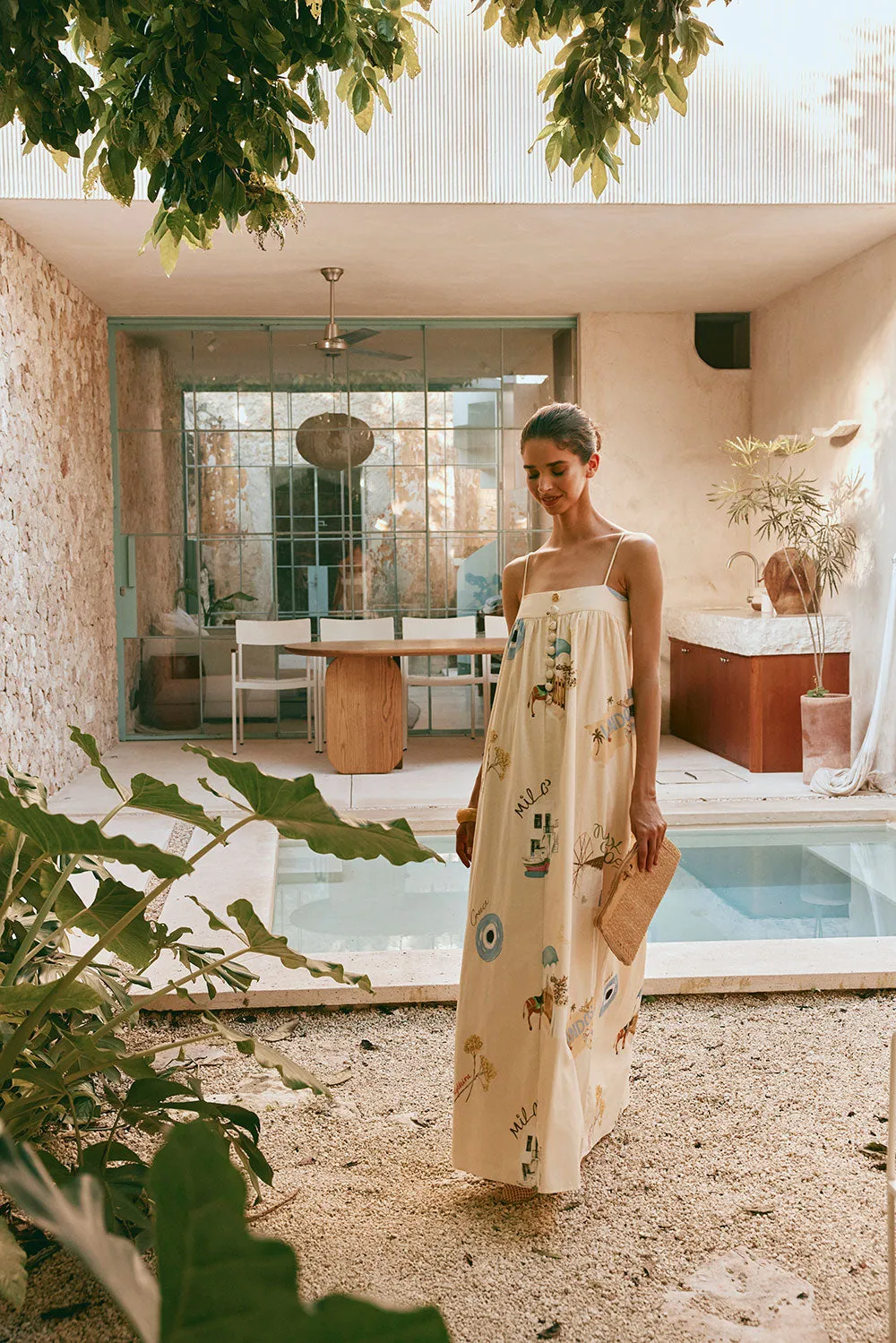 Ida Dress - Isles Of Greece sold by Sabo Skirt product image thumbnail 2
