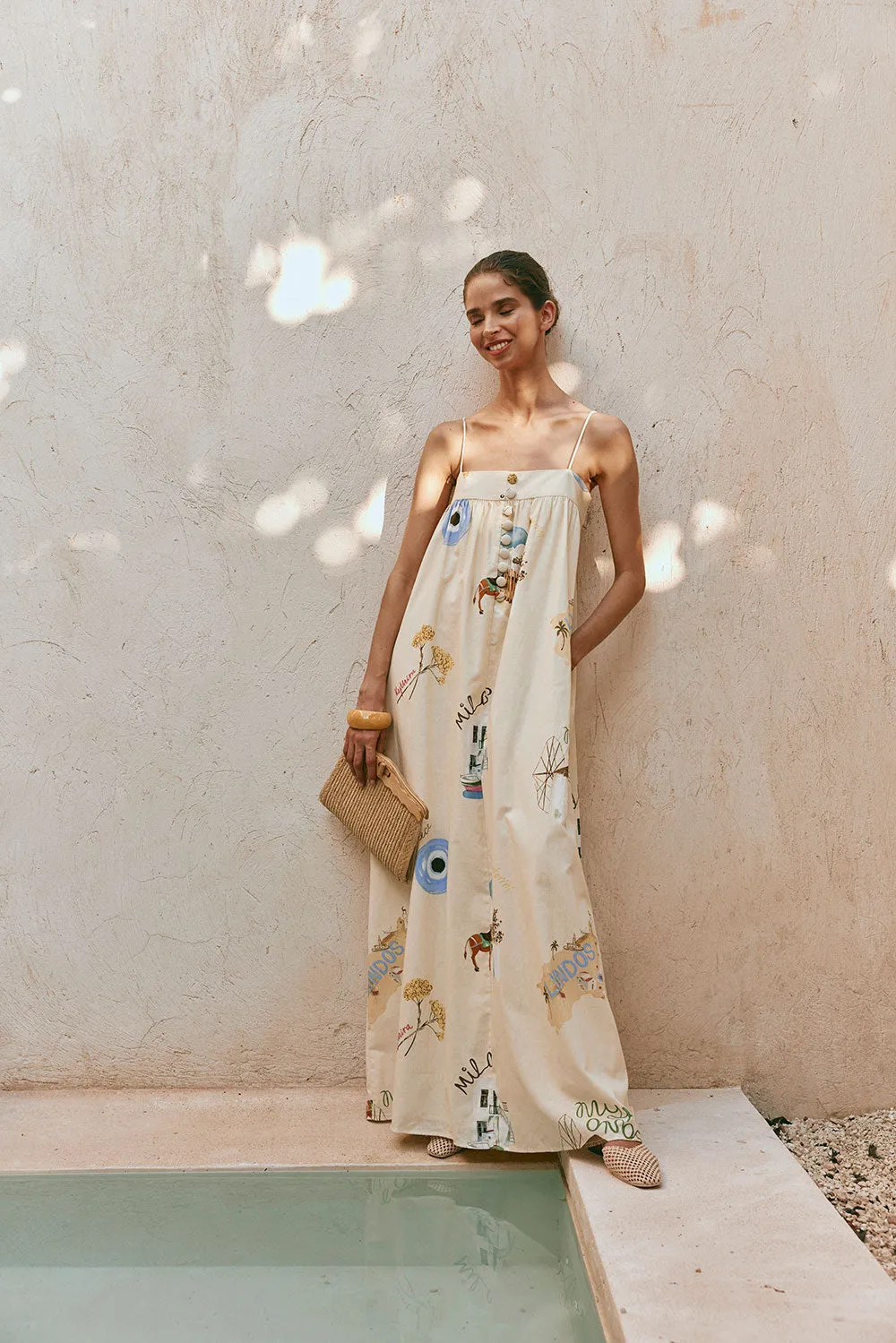 Ida Dress - Isles Of Greece sold by Sabo Skirt product image thumbnail 4