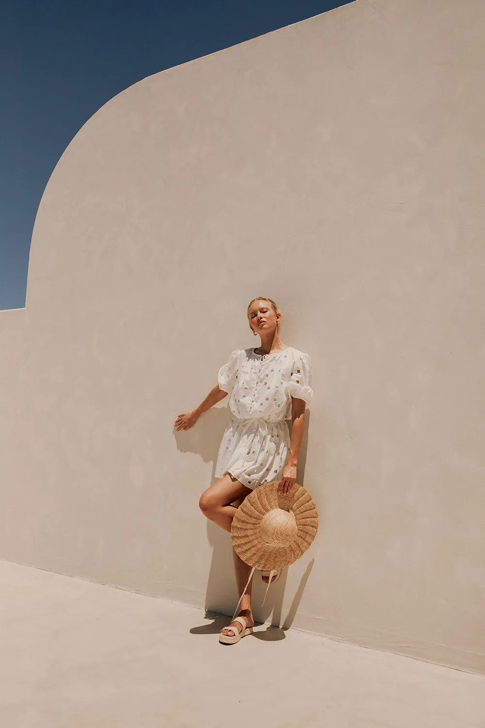 SAMPLE-Jayde Dress - Cutwork sold by Sabo Skirt product image thumbnail 4