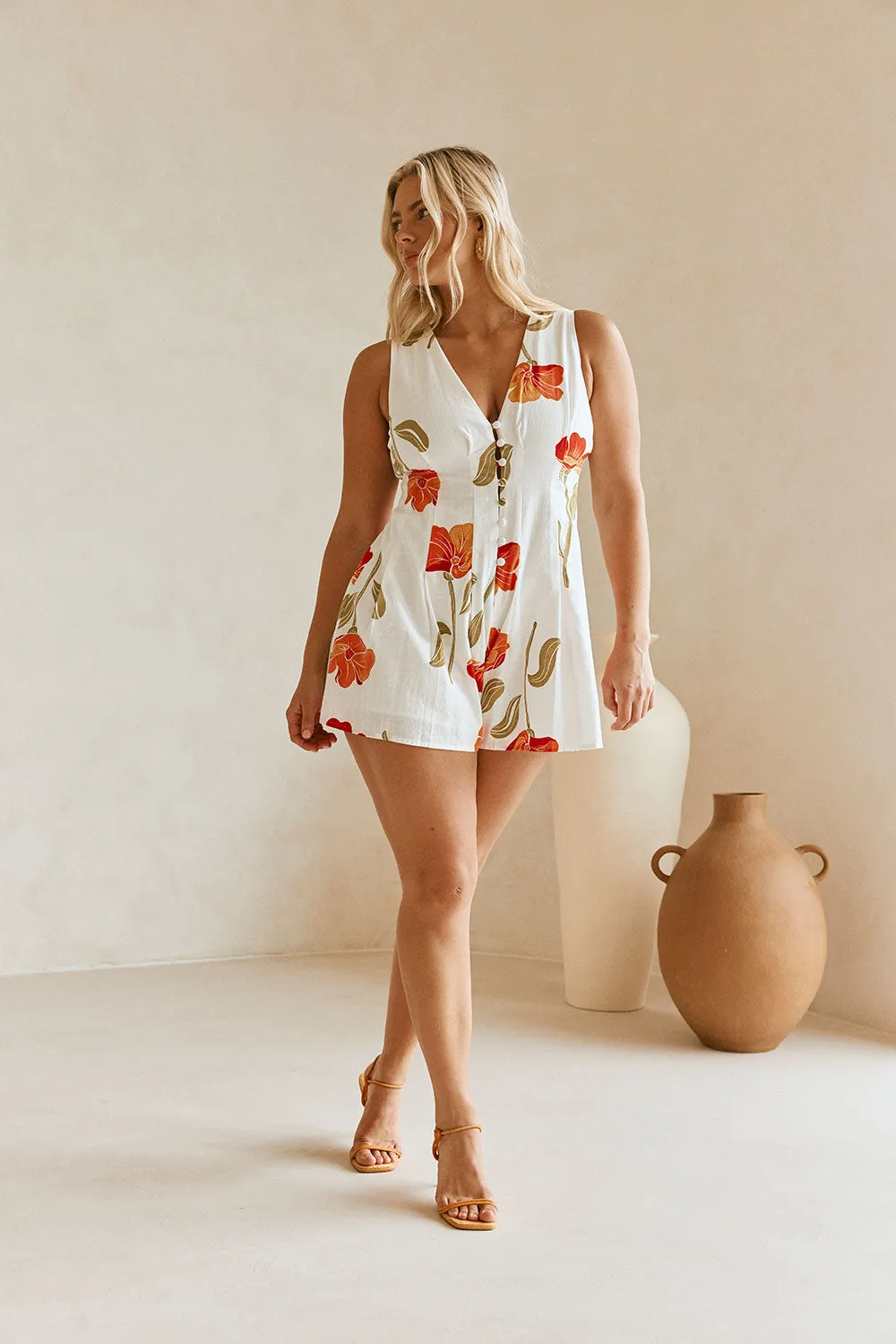 Jade Playsuit - Poppy sold by Sabo Skirt product image thumbnail 5