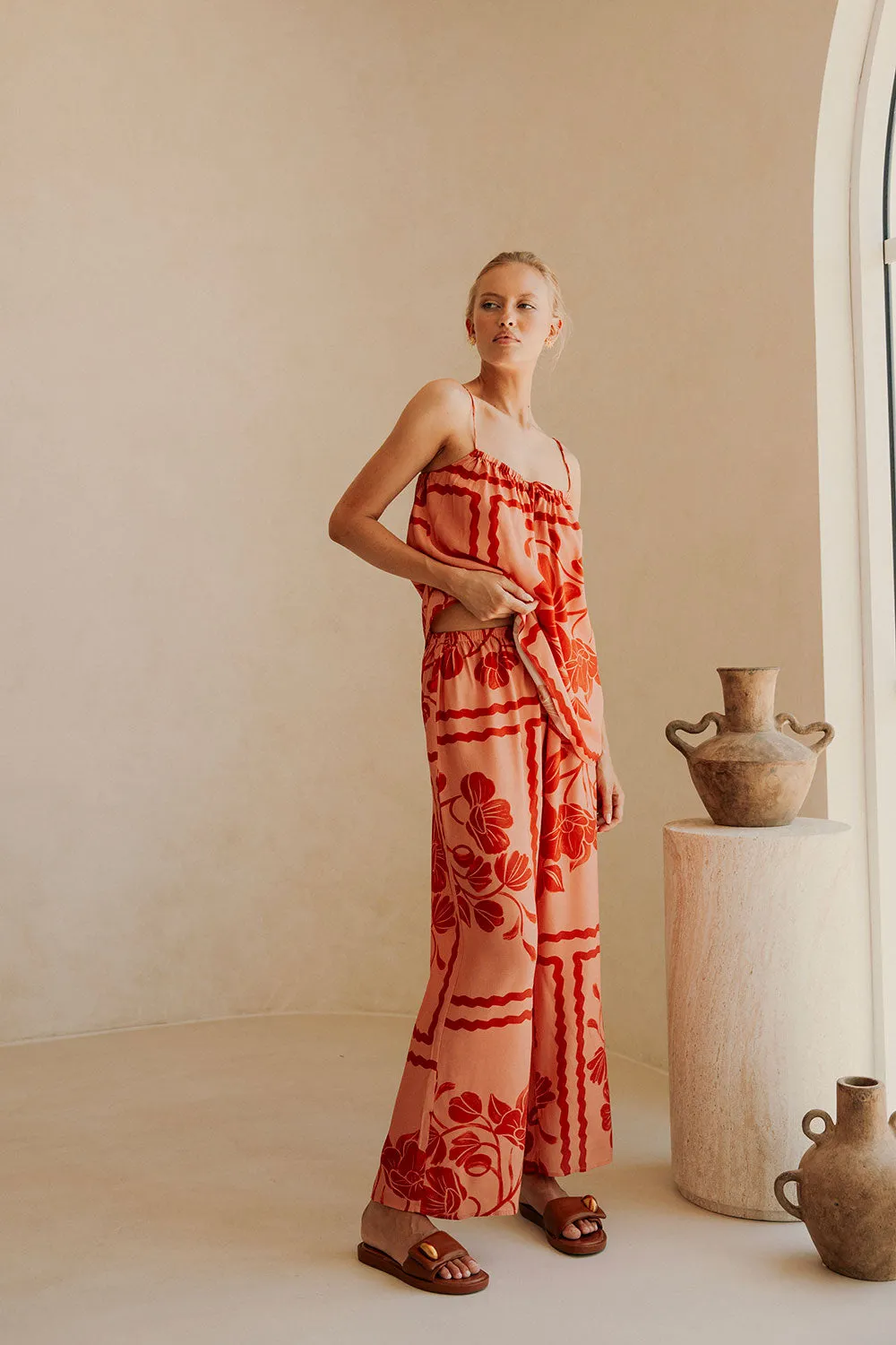 SAMPLE-Alani Top - Fiore Postcards sold by Sabo Skirt product image thumbnail 4