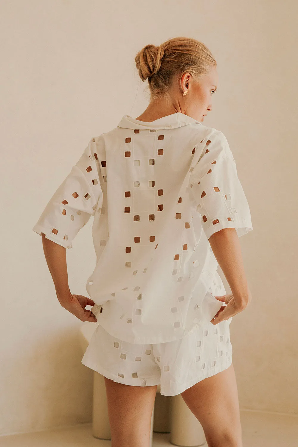 SAMPLE-Ellakai Top - Cutwork sold by Sabo Skirt product image thumbnail 5