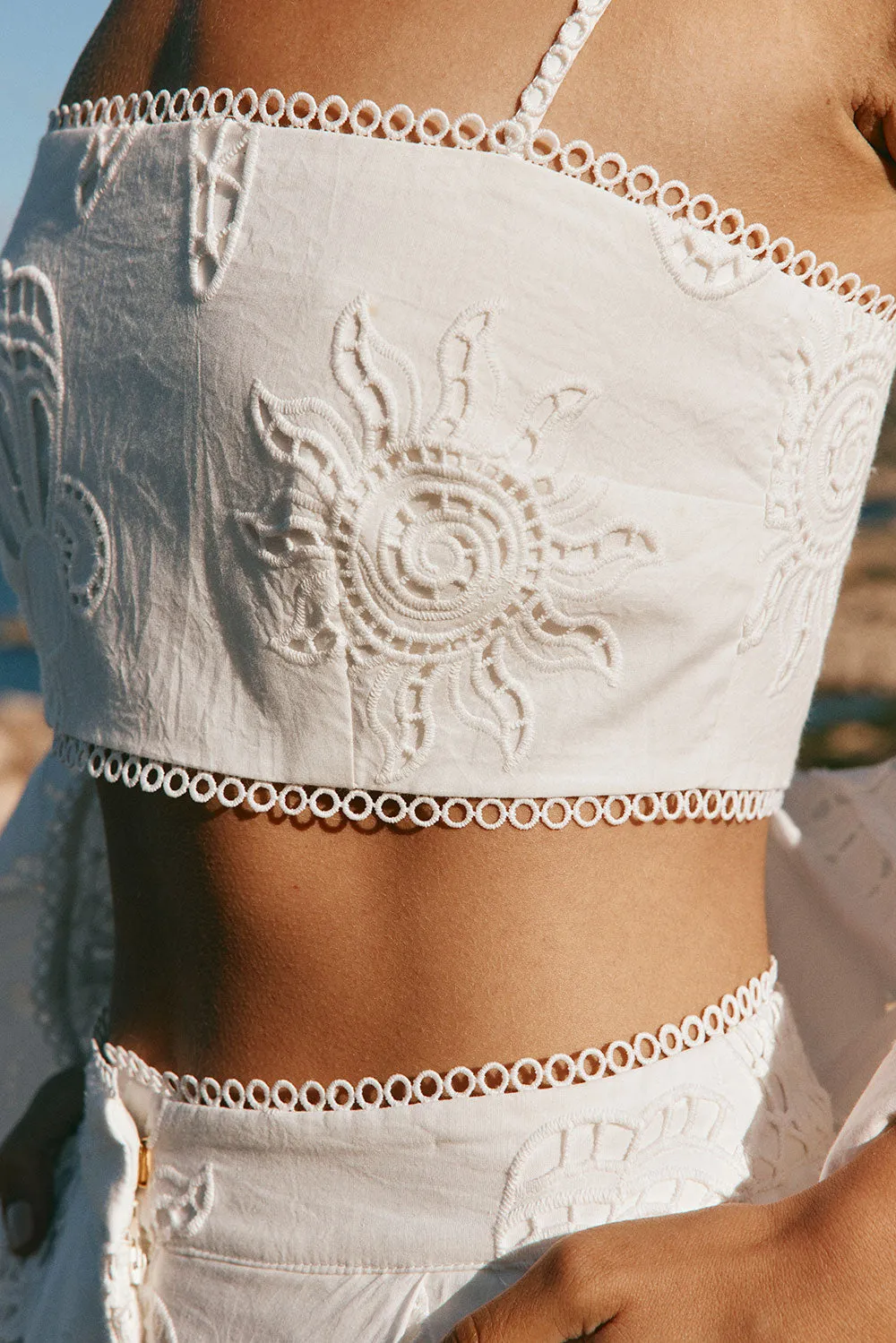 SAMPLE-Nissi Top - Corallo Bianca sold by Sabo Skirt product image thumbnail 4