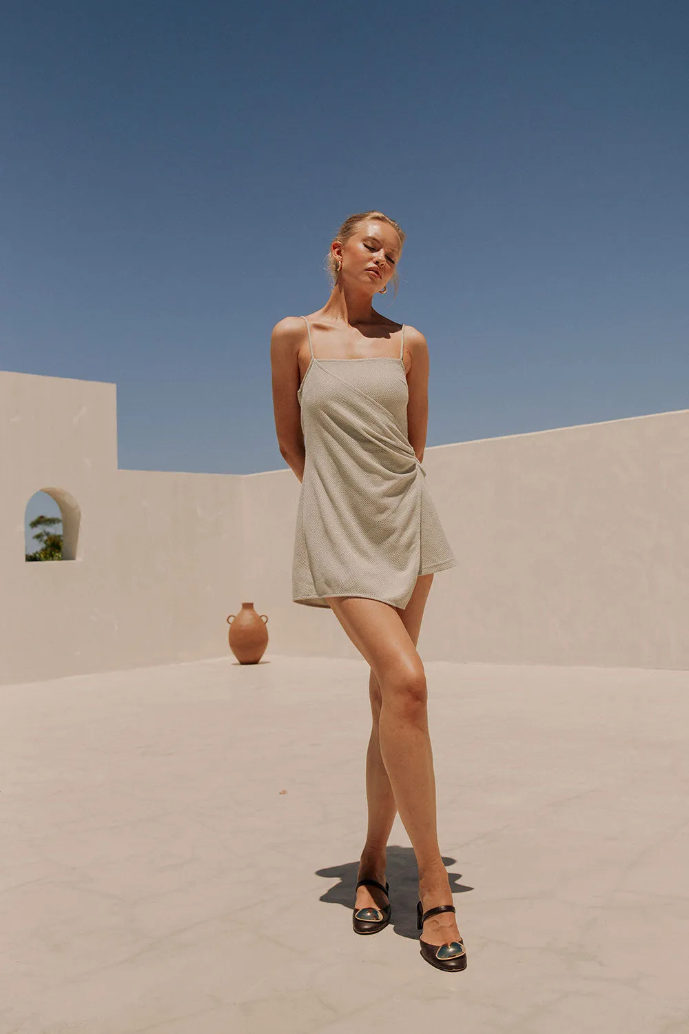 SAMPLE-Sweeney Dress - Grey sold by Sabo Skirt product image thumbnail 2