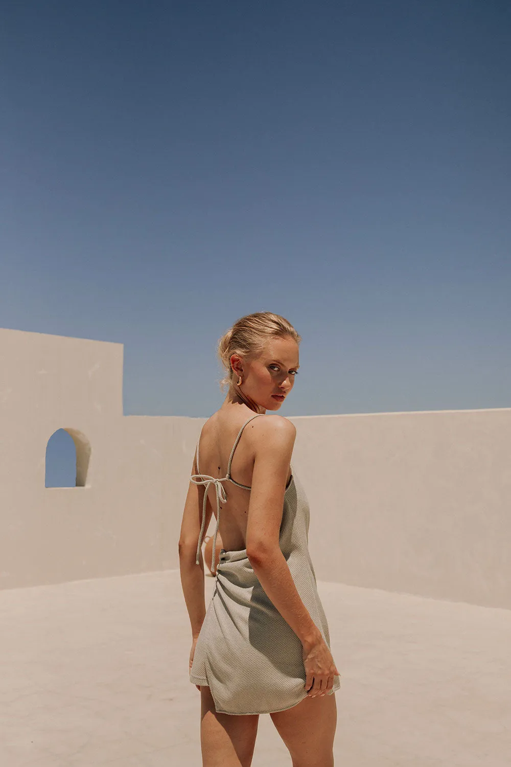 SAMPLE-Sweeney Dress - Grey sold by Sabo Skirt product image thumbnail 5