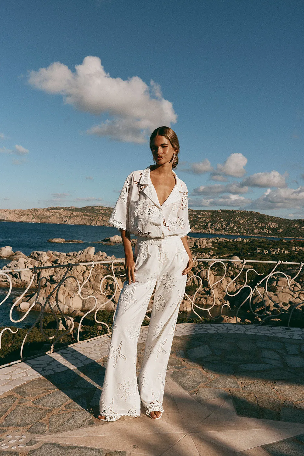 SAMPLE-Nissi Shirt - Corallo Bianca sold by Sabo Skirt product image thumbnail 4