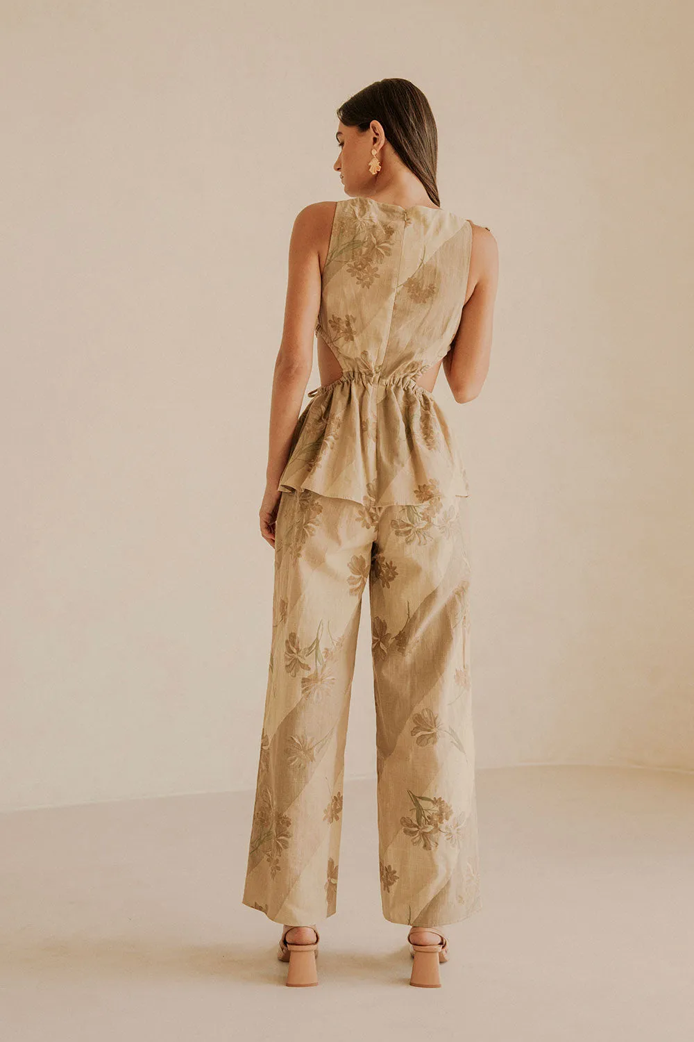 Esmae Jumpsuit - Tawny Bloom sold by Sabo Skirt product image thumbnail 5