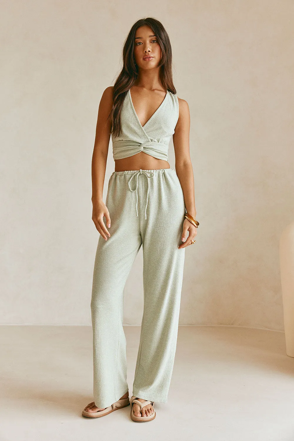 SAMPLE-Sierra Pants - Sage sold by Sabo Skirt