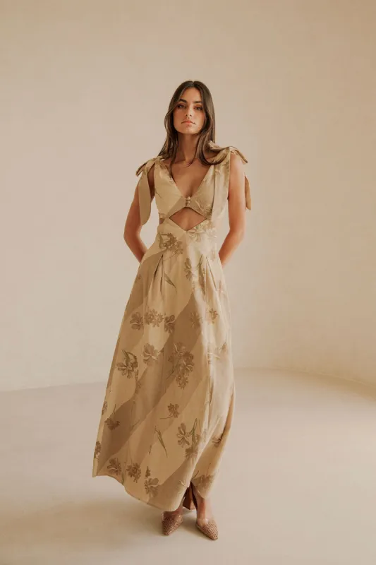 SAMPLE-Maivie Dress - Tawny Bloom made by Sabo Skirt