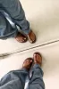 Kia Sandals - Tan sold by Sabo Skirt