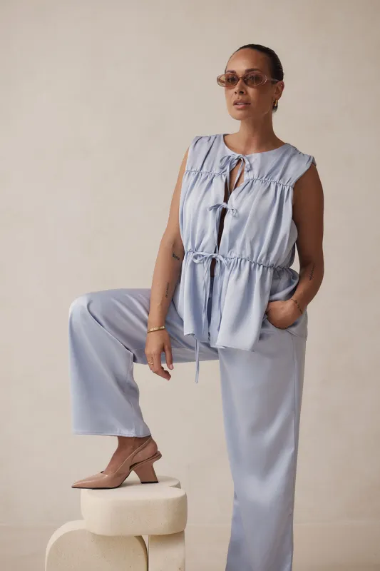 Juliette Top - Blue sold by Sabo Skirt