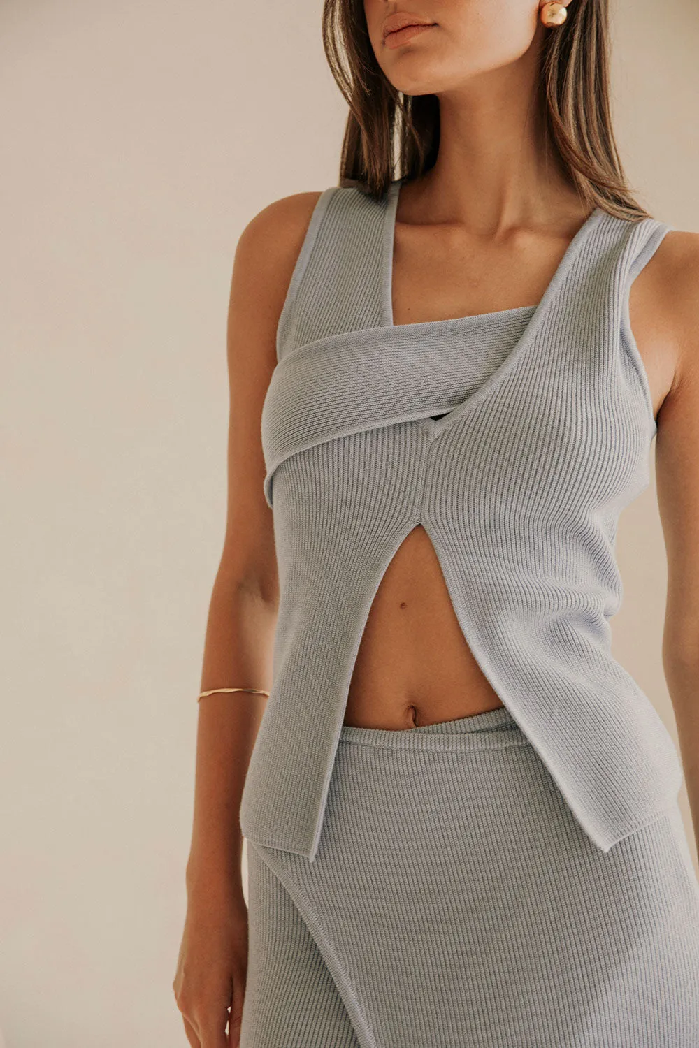 Bridget Top - Blue sold by Sabo Skirt