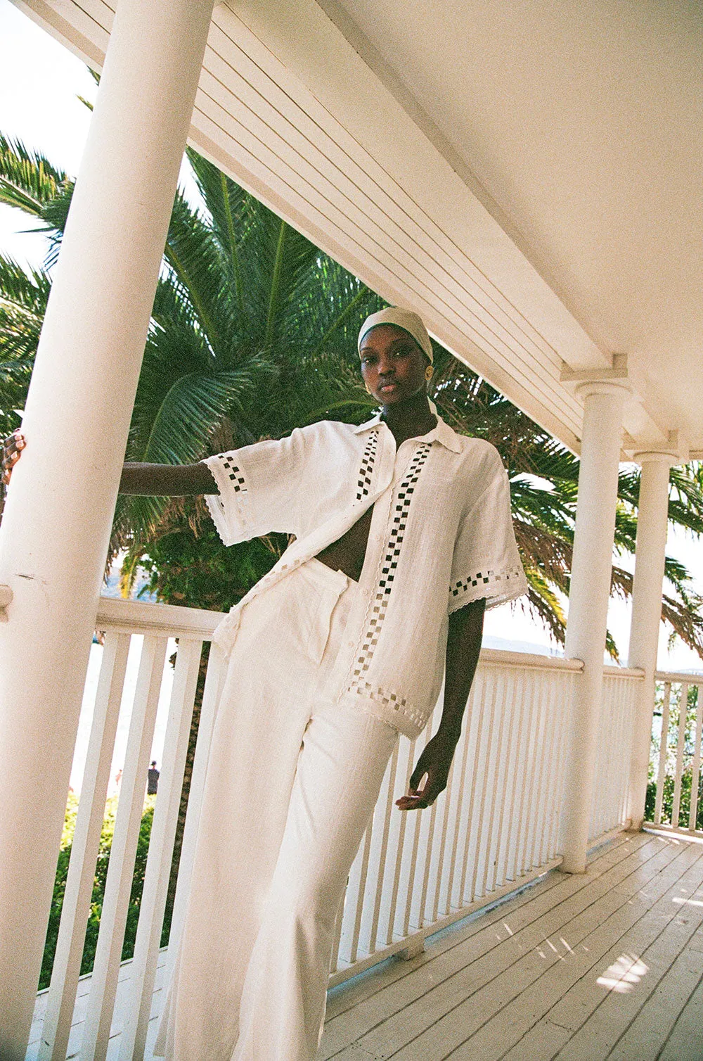 SAMPLE-Alyssia Top - White sold by Sabo Skirt product image thumbnail 2