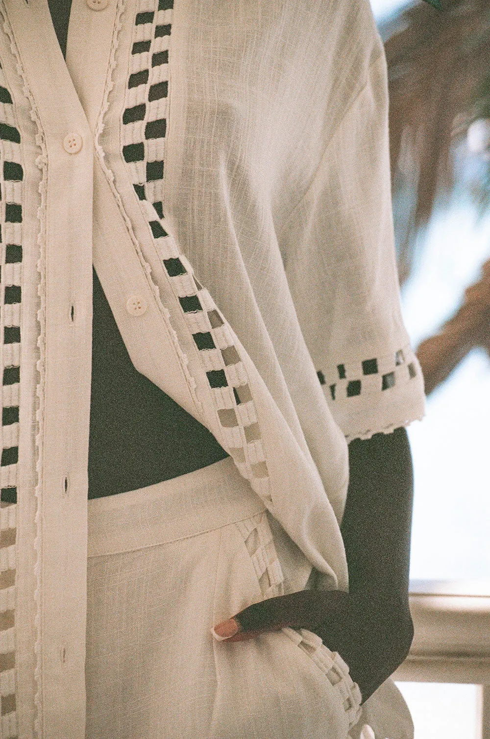 SAMPLE-Alyssia Top - White sold by Sabo Skirt product image thumbnail 5