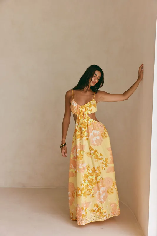 Kaira Dress - Breeze Floral sold by Sabo Skirt