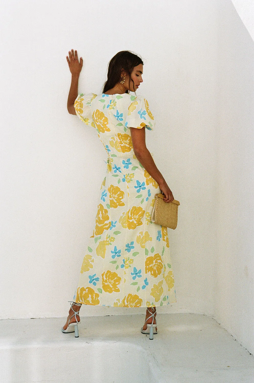 SAMPLE-Amorita Midi Dress sold by Sabo Skirt product image thumbnail 5