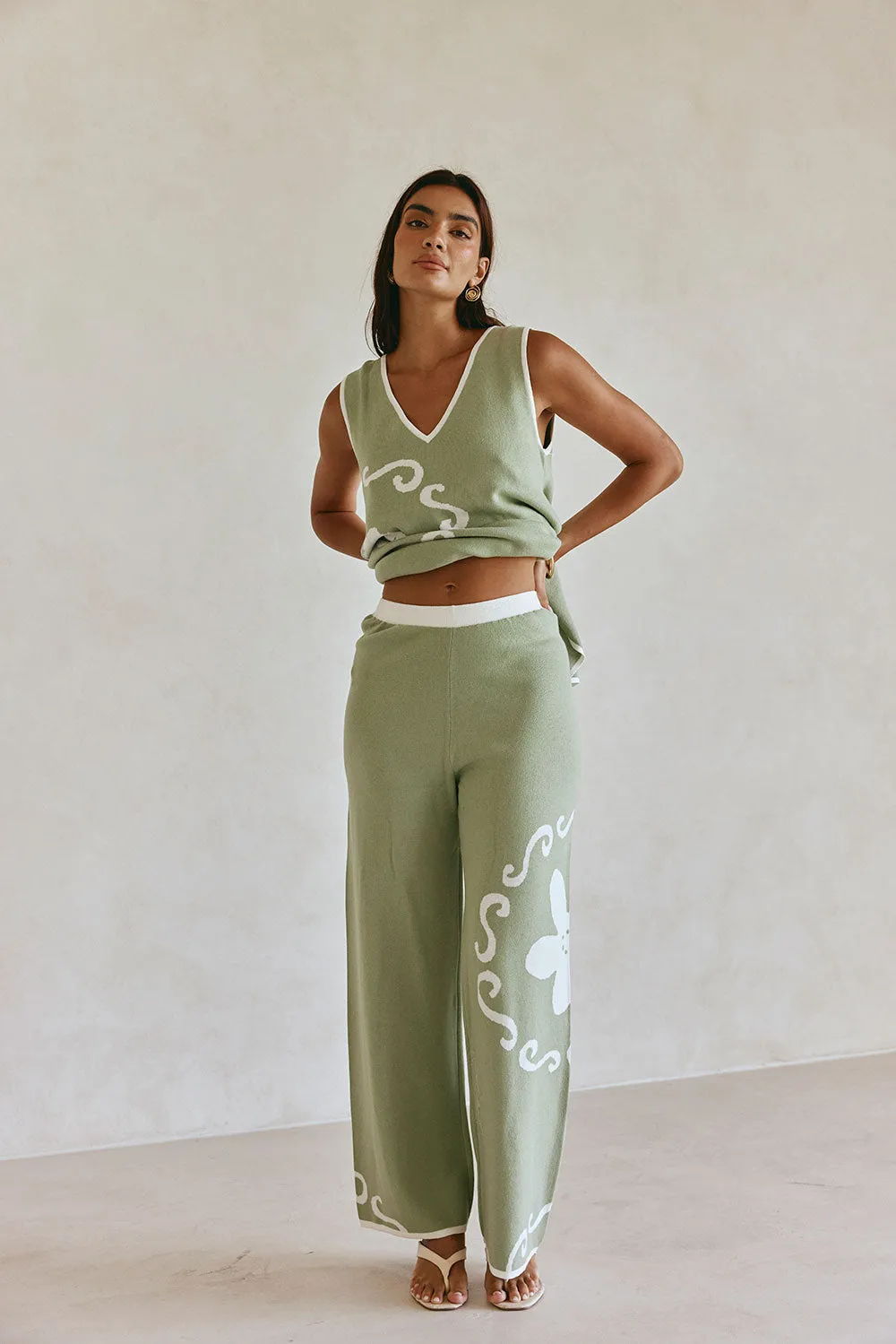 Malani Pants - Ocean Relic sold by Sabo Skirt product image thumbnail 3