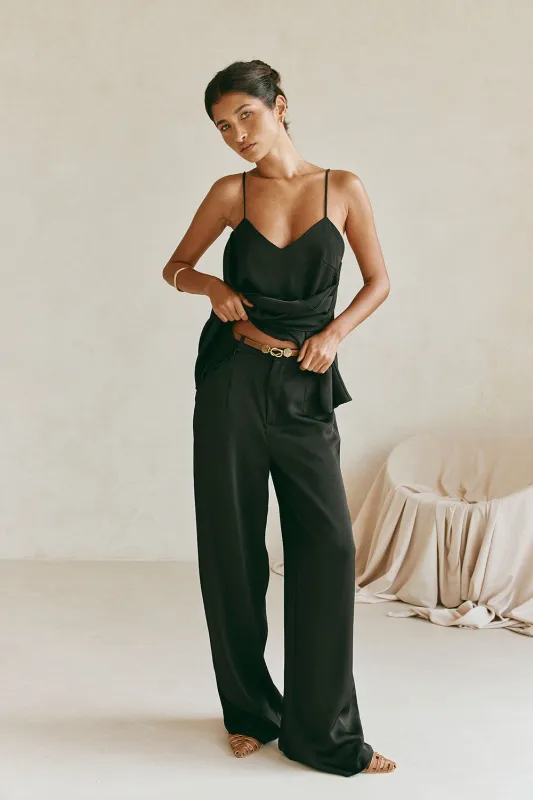 Zarah Pants  - Black sold by Sabo Skirt