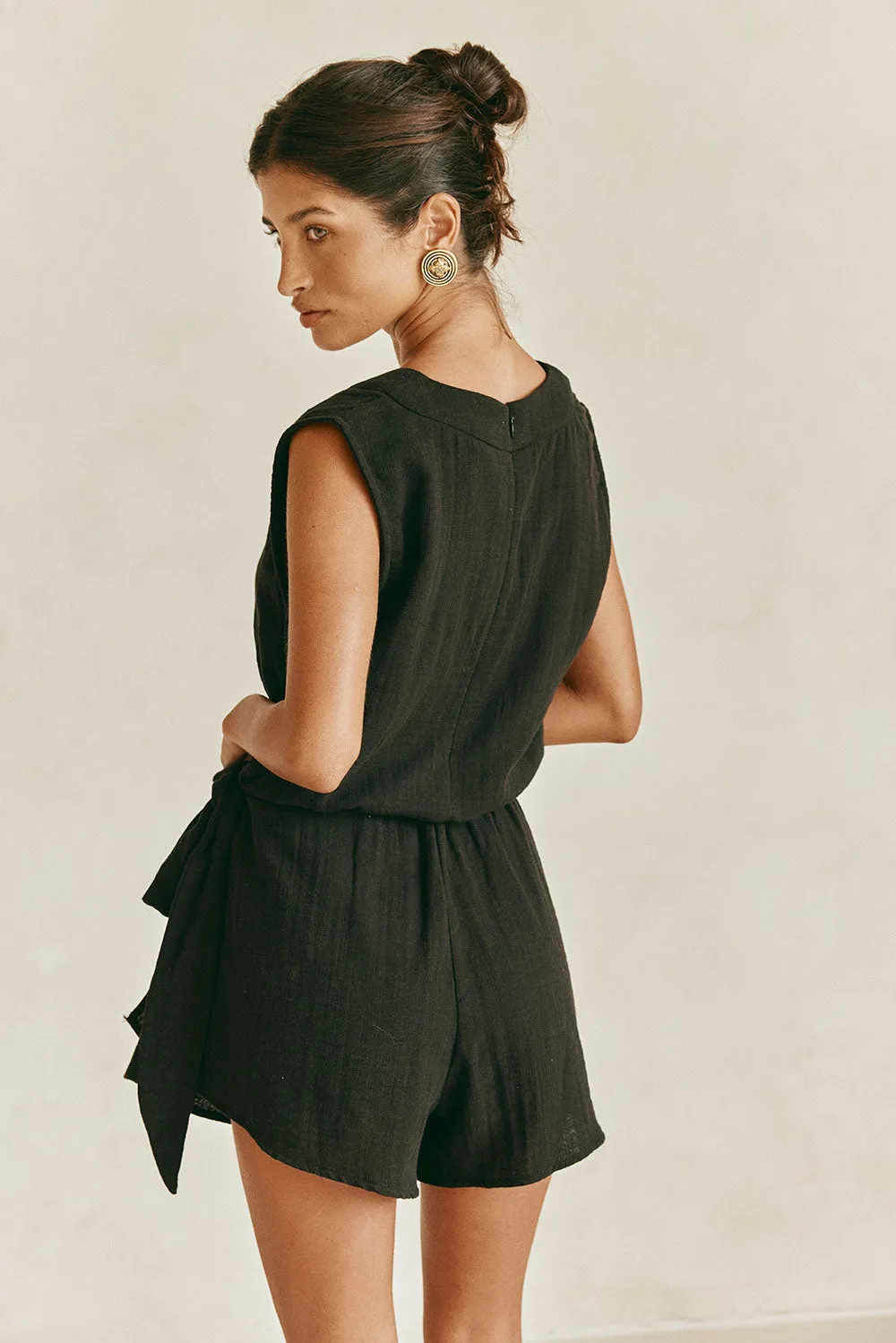 Sandy Playsuit - Black sold by Sabo Skirt product image thumbnail 5