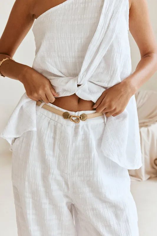 Kitten Paw Belt - Beige sold by Sabo Skirt