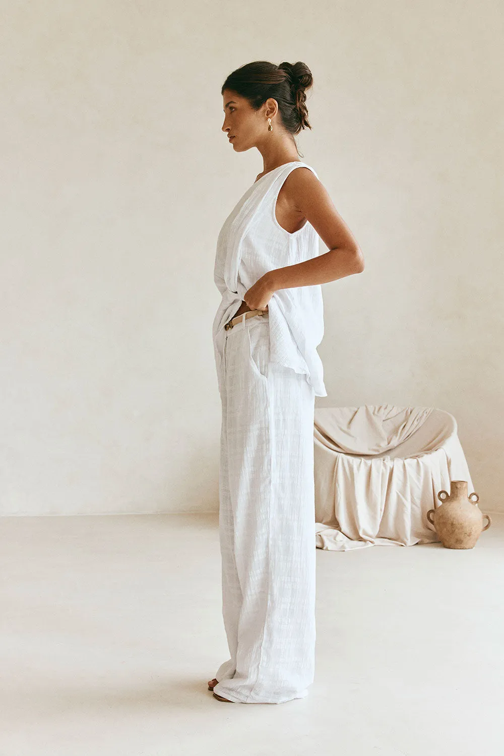 Sofia Pants - Plaid sold by Sabo Skirt product image thumbnail 4