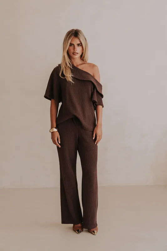Tarika Top - Chocolate sold by Sabo Skirt