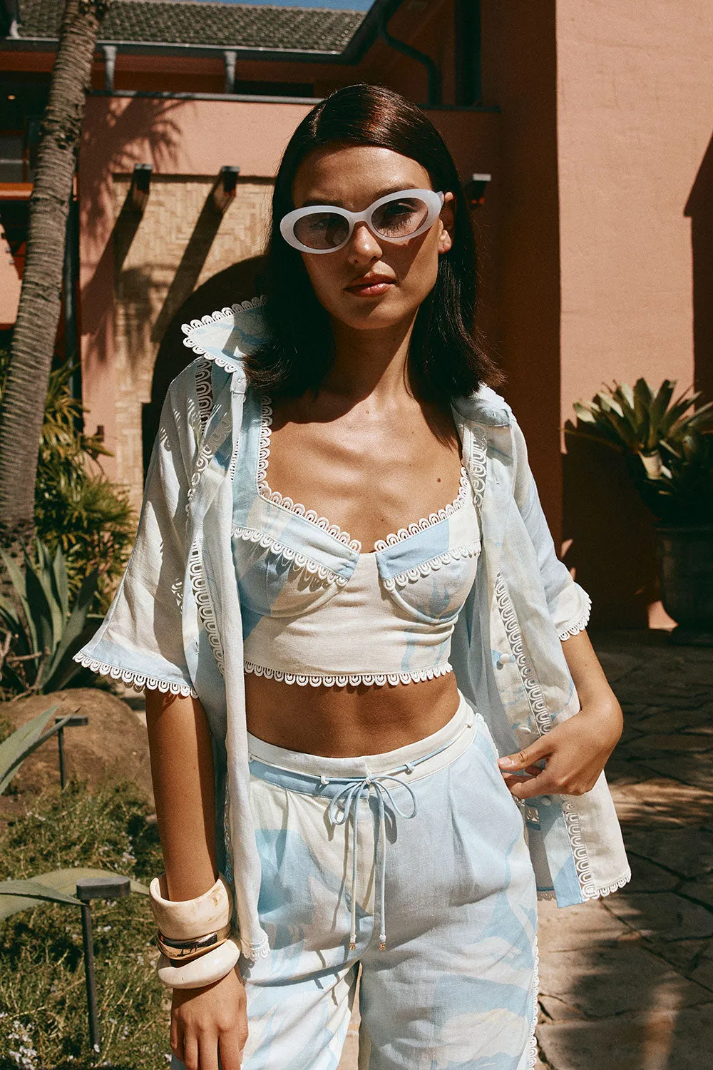 Isabella Shirt - Il Lido sold by Sabo Skirt