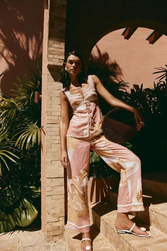 Ragazza Pants - Tramonto sold by Sabo Skirt