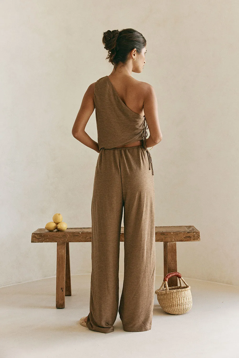 Zen Pants - Chocolate sold by Sabo Skirt product image thumbnail 5