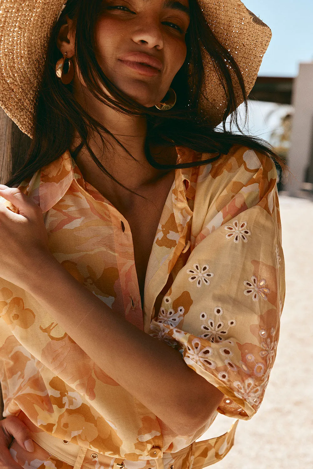 SAMPLE-Sicily Top - Breeze Floral sold by Sabo Skirt product image thumbnail 4