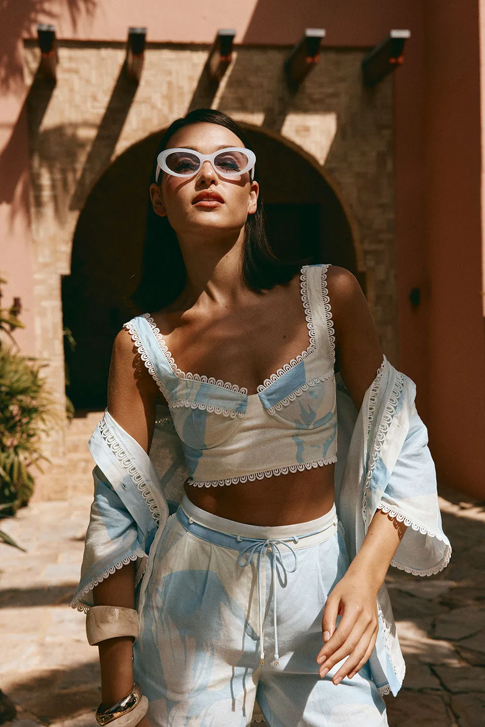 SAMPLE-Isabella Pants - Il Lido sold by Sabo Skirt product image thumbnail 4