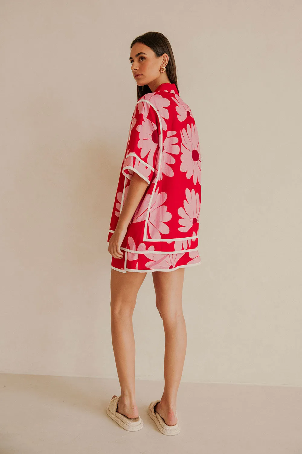 SAMPLE-Bowie Skirt - Daisy Red sold by Sabo Skirt product image thumbnail 5