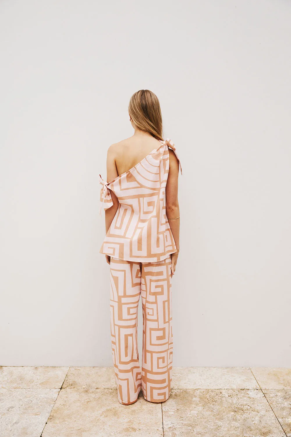 Kahli Top - Hellenic Maze sold by Sabo Skirt product image thumbnail 2