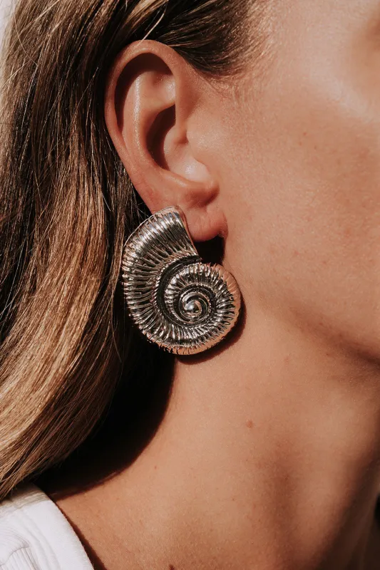 Sundial Earrings - Silver made by Sabo Skirt