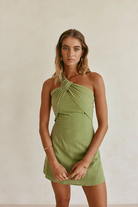 Dimmi Dress - Green sold by Sabo Skirt