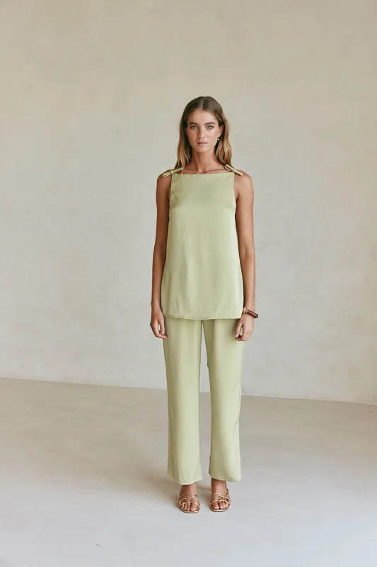 Kinsley Jumpsuit - Green sold by Sabo Skirt