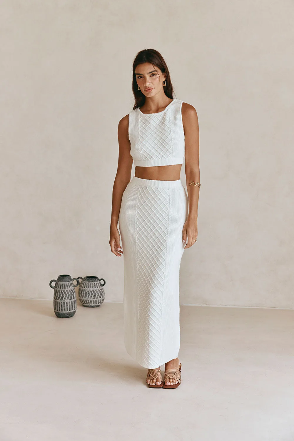 Lotus Top - Cable Knit sold by Sabo Skirt product image thumbnail 2