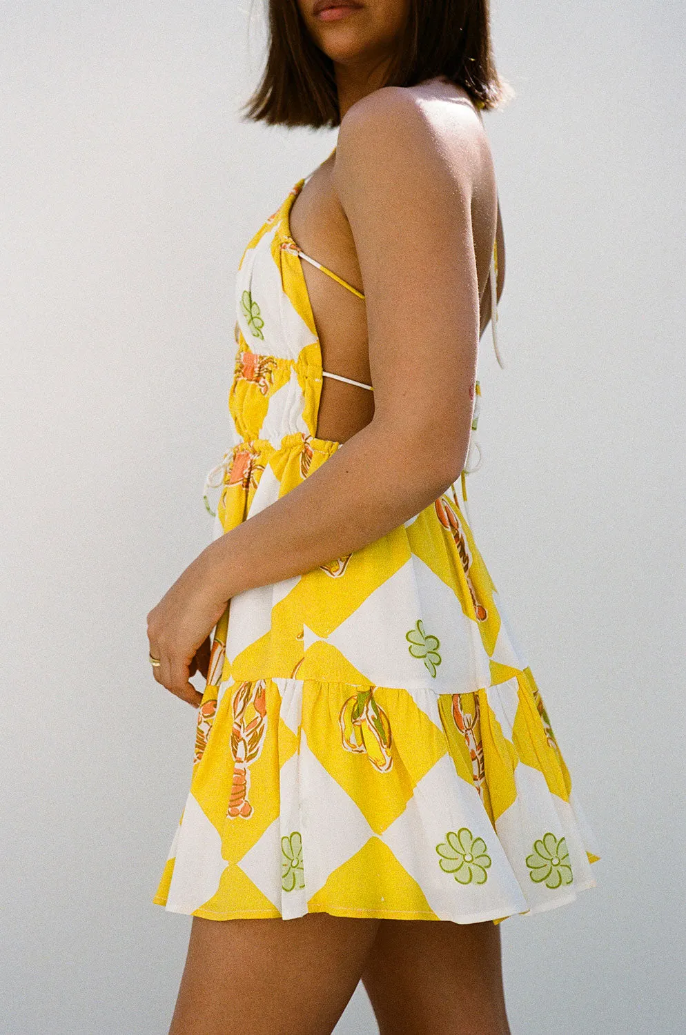 Astyn Dress - Oceano Yellow sold by Sabo Skirt product image thumbnail 2