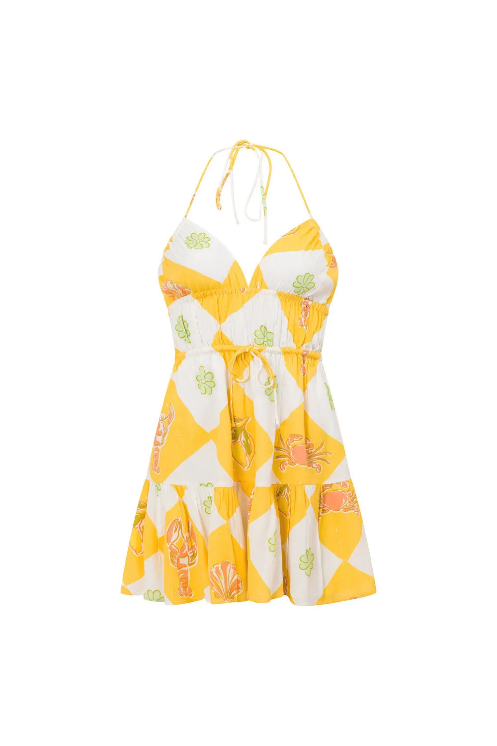 Astyn Dress - Oceano Yellow sold by Sabo Skirt product image thumbnail 4