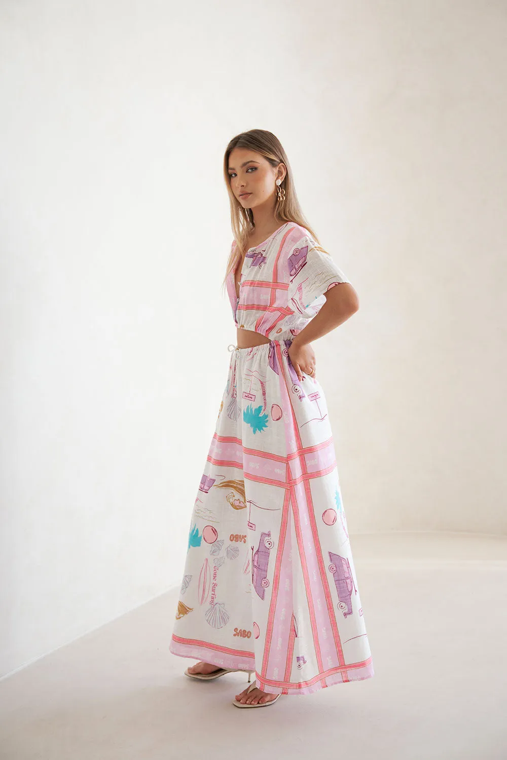 Zion Dress - Surfing Scarf sold by Sabo Skirt product image thumbnail 4