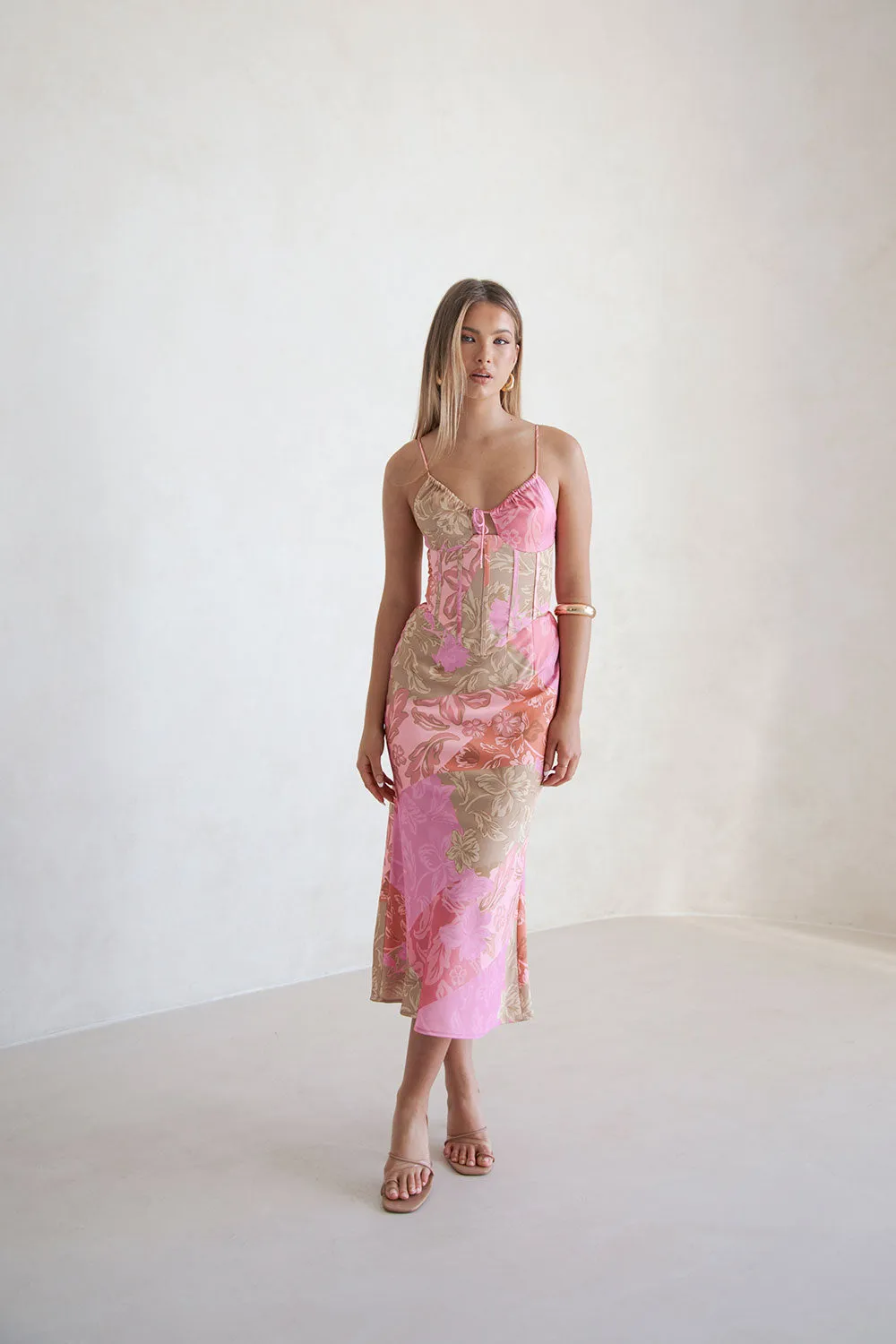 Nikita Midi Skirt - Florent Patchwork sold by Sabo Skirt product image thumbnail 3