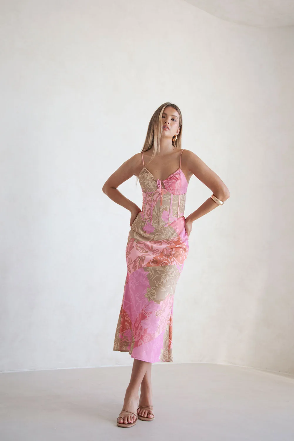 Nikita Midi Skirt - Florent Patchwork sold by Sabo Skirt product image thumbnail 2