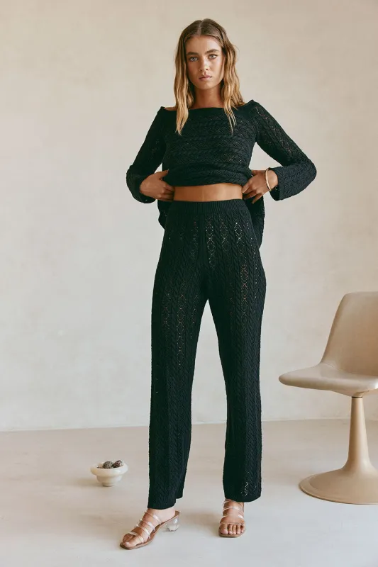 Cierra Pants - Black sold by Sabo Skirt