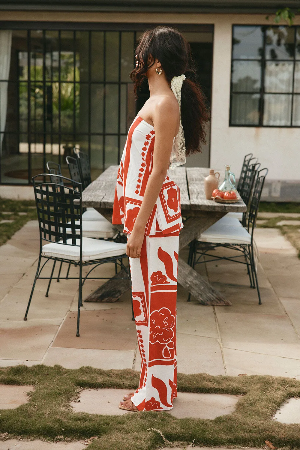 Avalon Top - Red Voyage sold by Sabo Skirt product image thumbnail 4