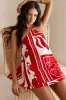 Tamsin Dress - Red Voyage sold by Sabo Skirt