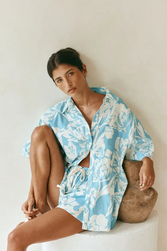 SAMPLE-Tahlee Top - Sol Floral sold by Sabo Skirt